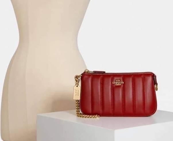 Coach x Jennifer Lopez Nolita 19 with Linear Quilting - Red, Women's