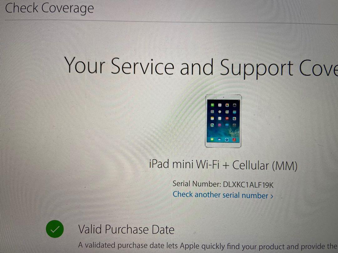 iPad Mini Series 1 (wifi + cellular) 32GB (Category: iPad) located in Cebu City. Submitted by frime (Listing ID 1124186650, Image 3). Description: Apple iPad Mini 1 - grey / graphite color 32 GB Comes with box Rfs: user needs bigger screen / upgrade Has a small dent on the one of the bottom corner but does not affect the item usage. Still in use for streaming church mass / ebook reading / YouTube videos *Lags since old gadget already. But still u