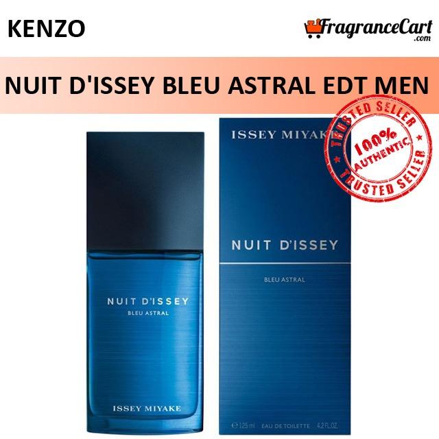Issey Miyake Nuit d'Issey Bleu Astral EDT for Men (125ml) Eau de