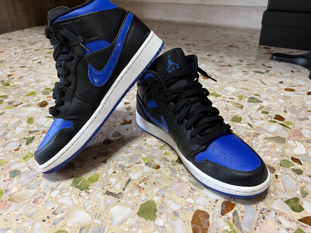 air jordan 1 mid royal blue