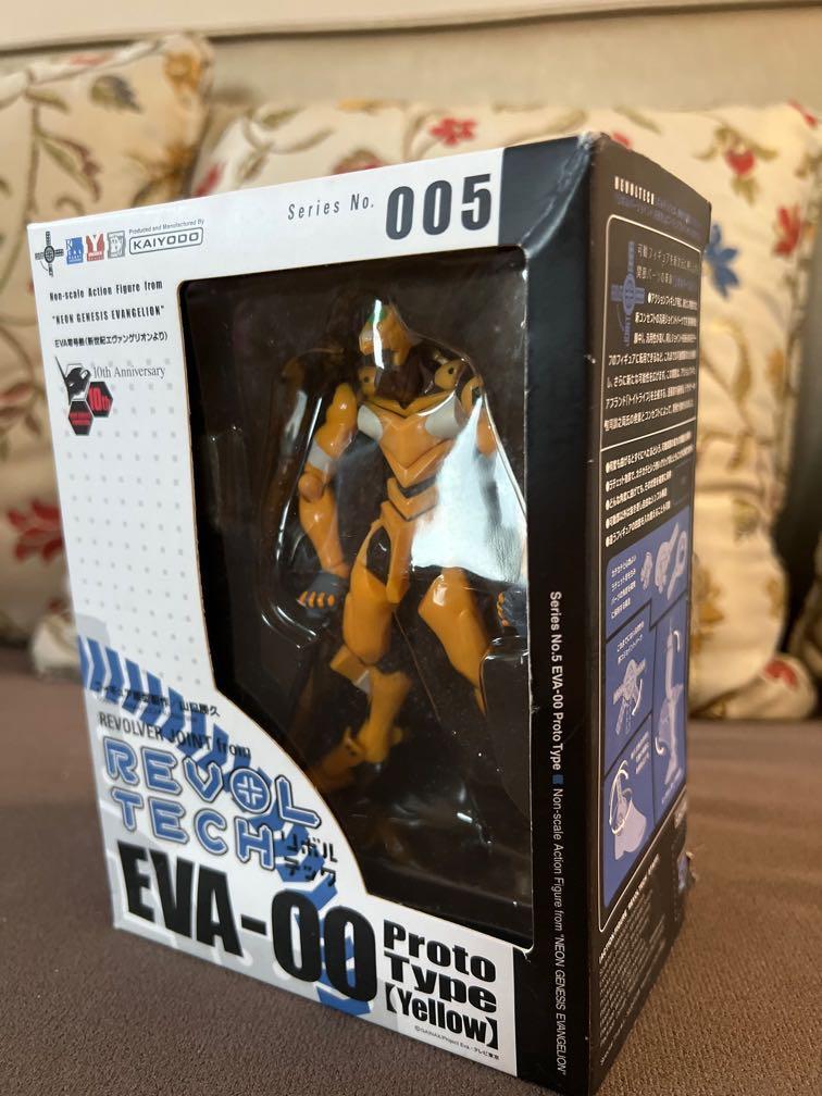 Kaiyodo Revoltech 005 Eva-00 Prototype Proto Type Yellow Evangelion 海洋堂 山口式 新世紀福音戰士 零號機 黃色 （分類：手辦雕像）位於 Hong Kong。 由 m.e.o.w 提交（商品編號 1124219023，圖片 3）。簡介： 已開封 Revoltech 系列 買兩盒享9折 買三盒享85折 買四盒或以上享8折 Black box 。