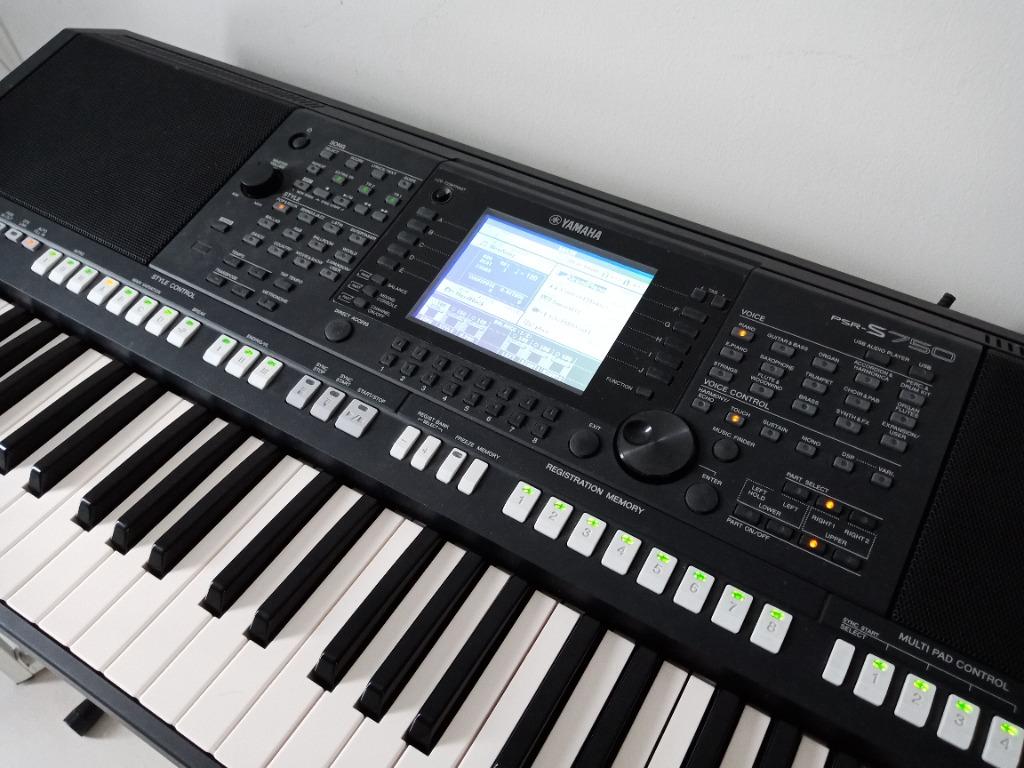 Keyboard yamaha psr s750 second new arrivals