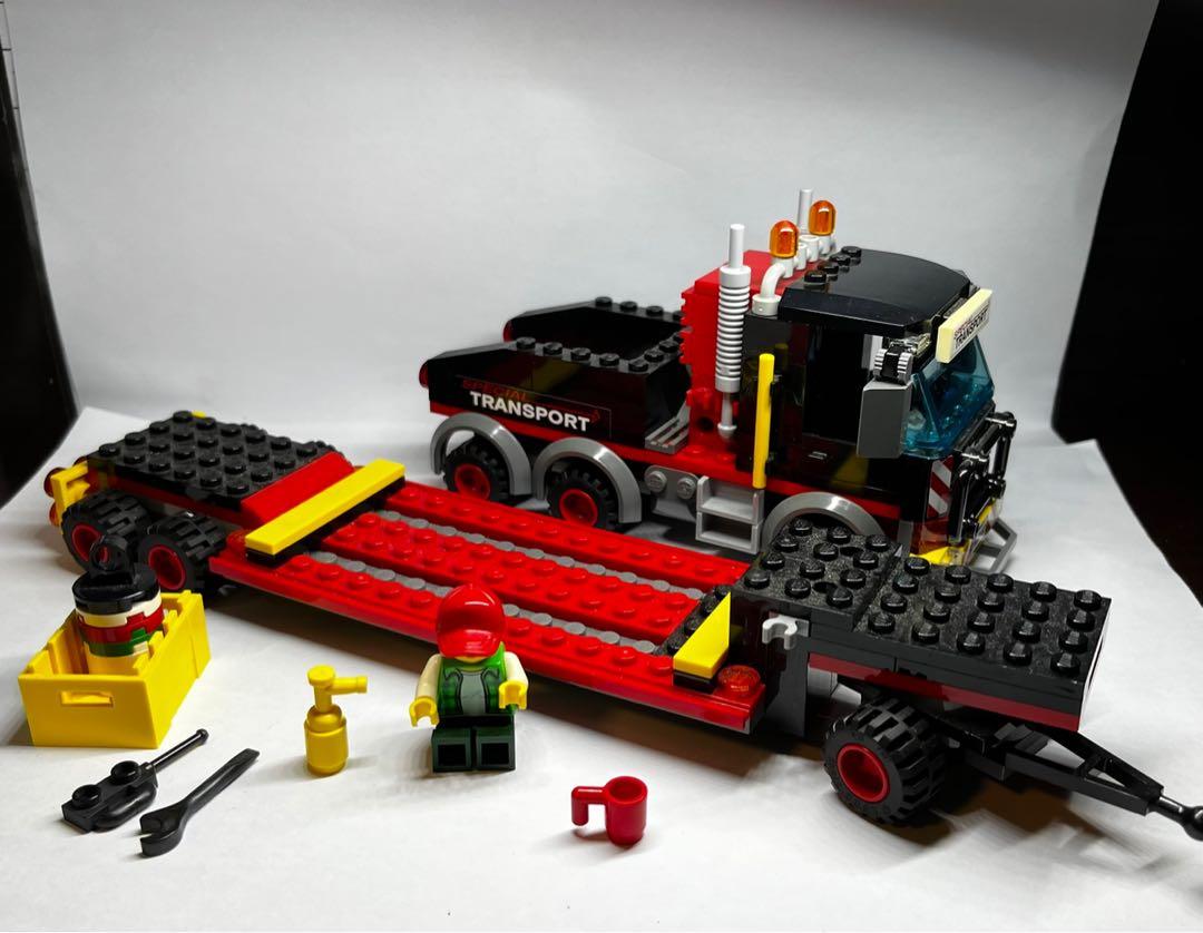 Lego cargo heavy transport trailer truck Hobbies Toys Toys