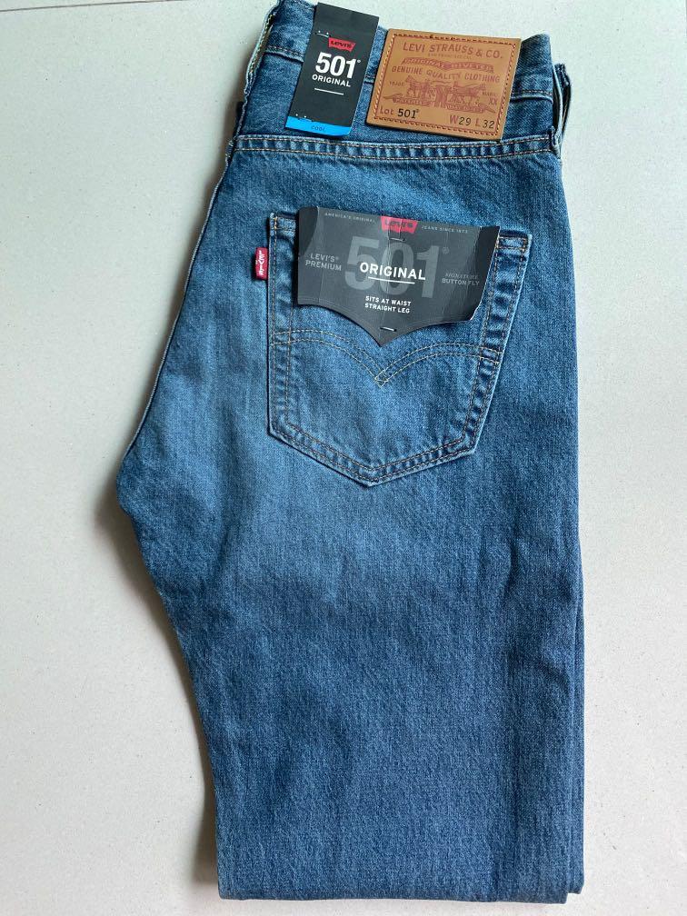 Levis 501 original button fly jeans 