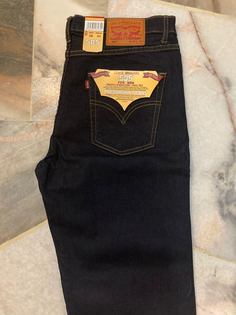 LEVIS 505 KAIN STRETCHABLE Men s Fashion Bottoms Jeans on Carousell