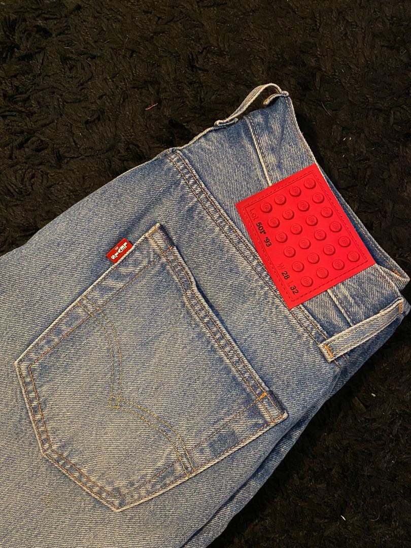 LEVI'S x LEGO 501 '93 Straight Jeans, Men's Fashion, Bottoms, Jeans on  Carousell