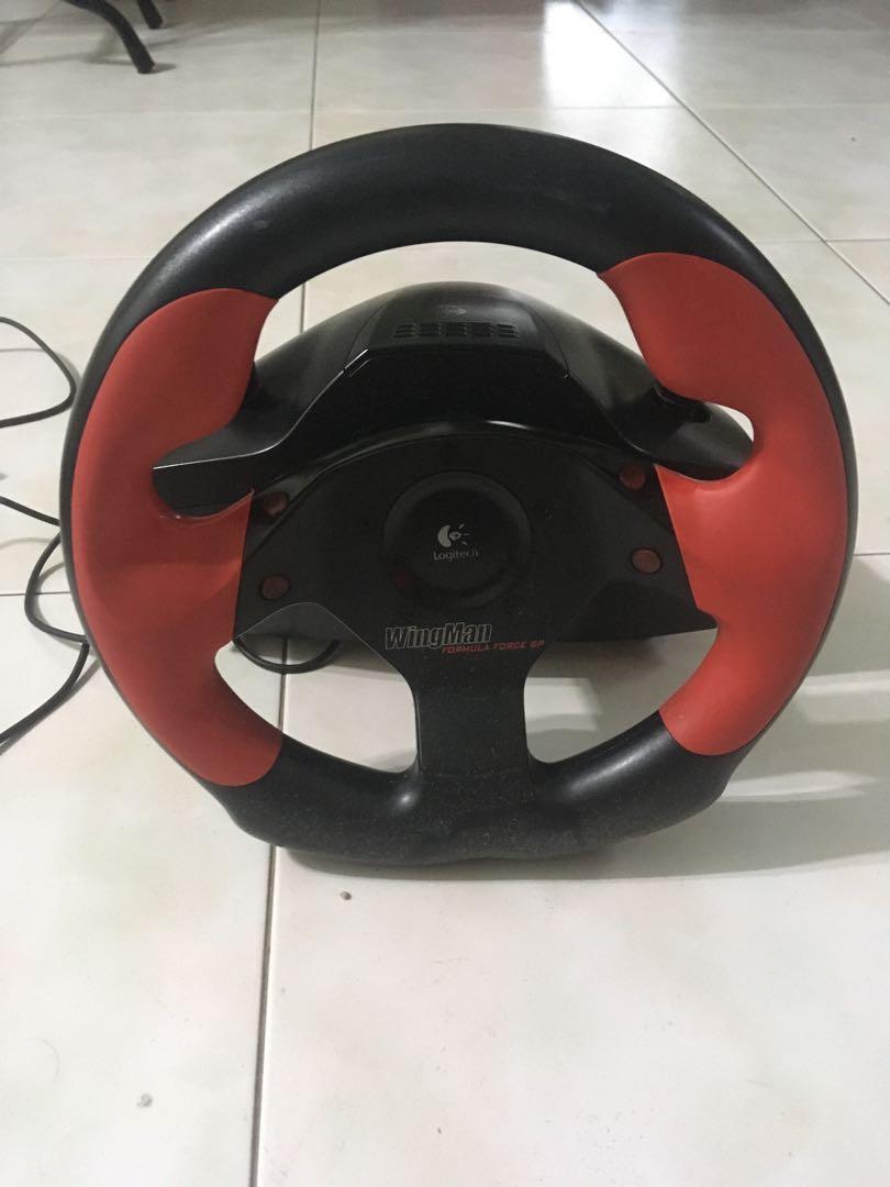 Logitech Formula Force GP Racing Wheel, Video Gaming, Gaming ...