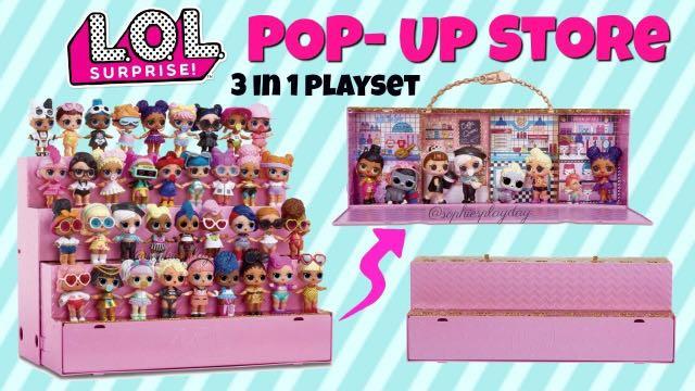 Lol doll top pop up store