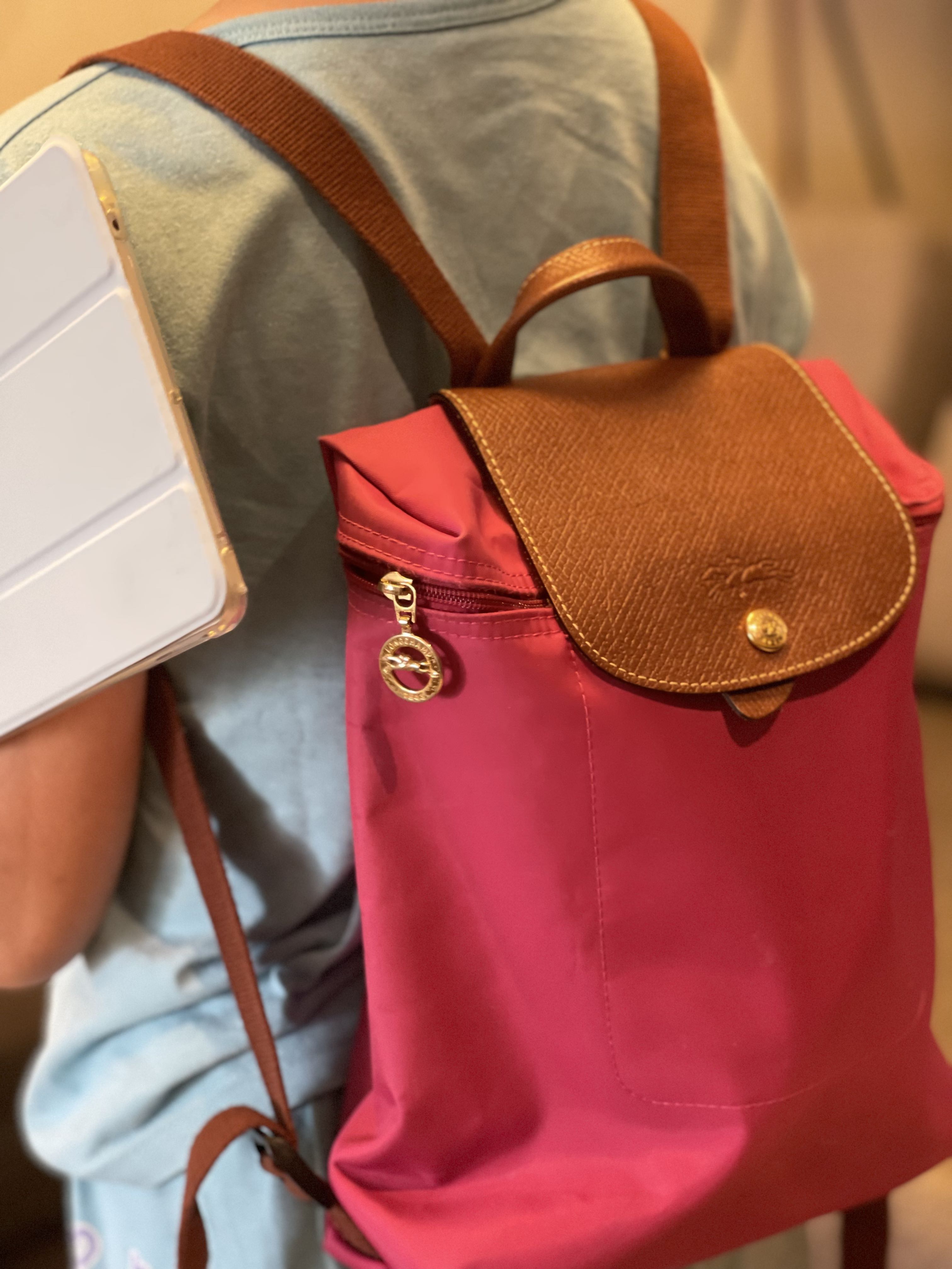 longchamp backpack similar