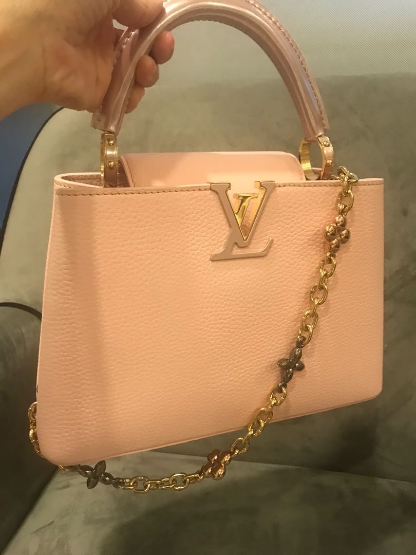 Louis Vuitton Capucines Chain Handle Bag