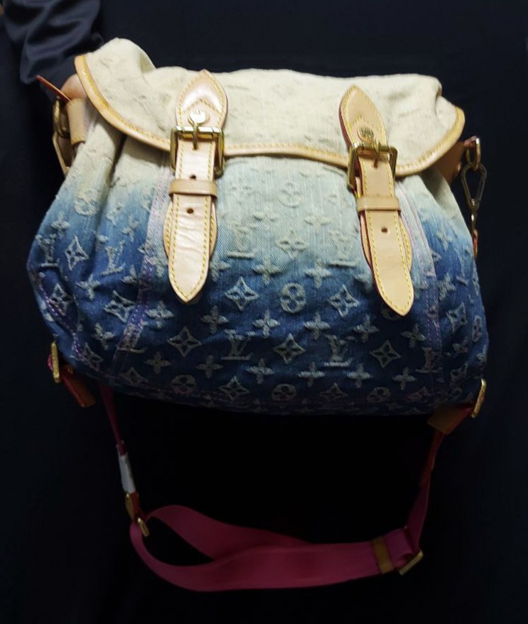 Louis Vuitton denim sling bag, Women's Fashion, Bags & Wallets, Purses &  Pouches on Carousell