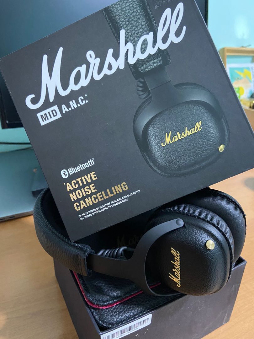 Marshall MID A.N.C Audio Headphones Headsets on Carousell