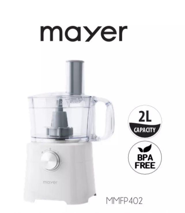 MAYER MMFP402 Food Processor, TV & Home Appliances, Kitchen Appliances