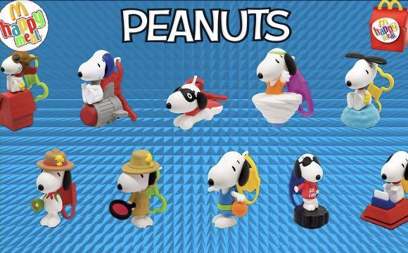 Mcdonald snoopy peanuts happy meal collectible nasa, Hobbies
