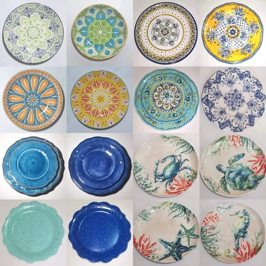 Melamine and Ceramic Plates, Furniture & Home Living, Kitchenware
