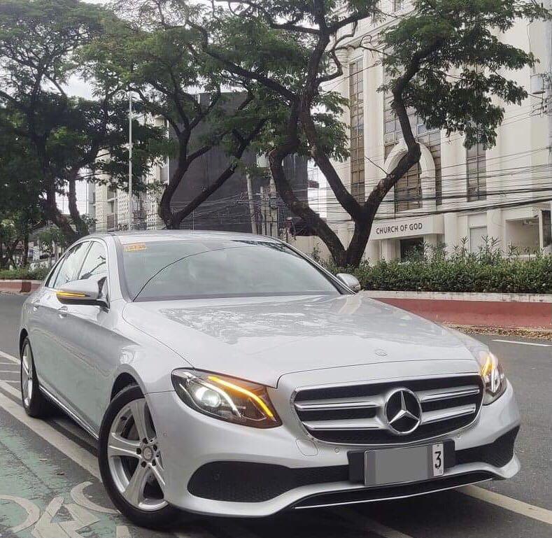 Mercedes-Benz E200 Avantgarde (A) (Category: Used Cars) located in Quezon City. Submitted by mmicars (Listing ID 1124267828, Image 1). Description: E200 Avantgarde 13T kms only P 2,698,000 cash price Negotiable 👍 100% all original Accept trade-in & Financing @ P 2.898m base price value Lady driven Like new Very fresh & clean in & out No accident history RUSH SALE !!! Must SEE TO LIKE!!! See by appointment at 35 Kalayaan Ave., Quezon City or at O