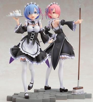 [New] S-FIRE Re:Zero Rem & Childhood Rem 1/7 Figure Japan