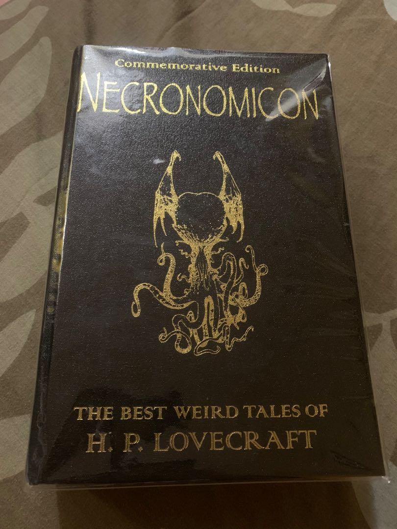 NECRONOMICON COMMEMORATIVE EDITION BY HP LOVECRAFT, Hobbies ...