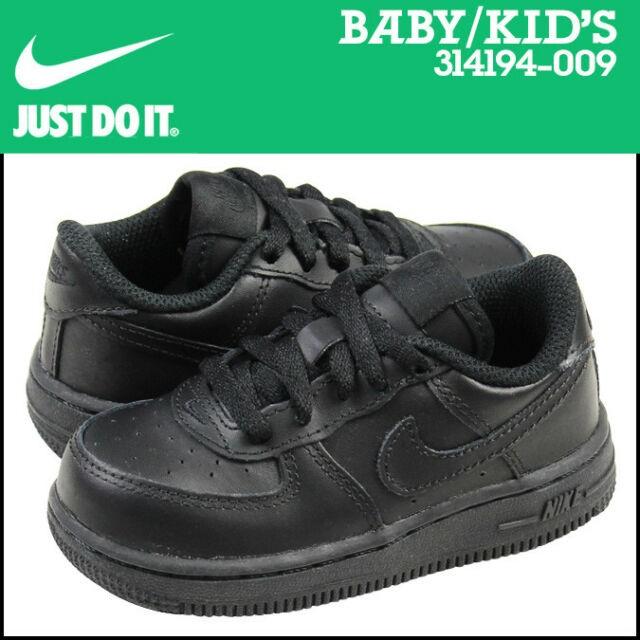 Nike Air Force Black US9C 15CM, Babies Kids, Babies Kids