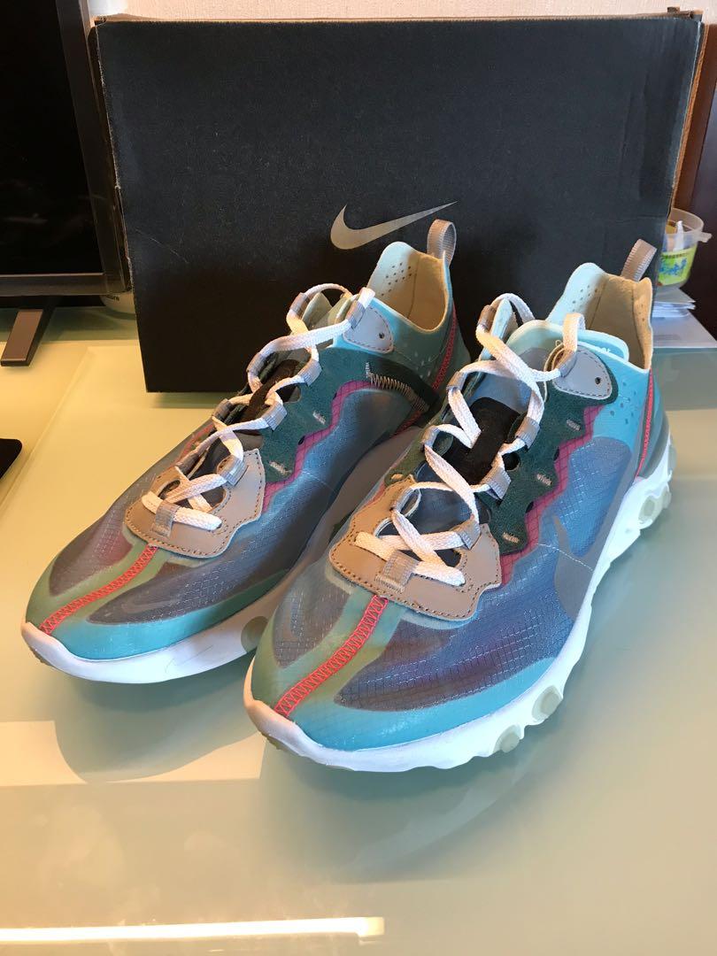 Nike React Element 87 （分類：波鞋）位於 Hong Kong。 由 wf555 提交（商品編號 1124208593，圖片 1）。簡介： Nike React Element 97 - Royal tint US 10 90% new No box 沙田馬鞍山或九龍灣地鐵站交收。