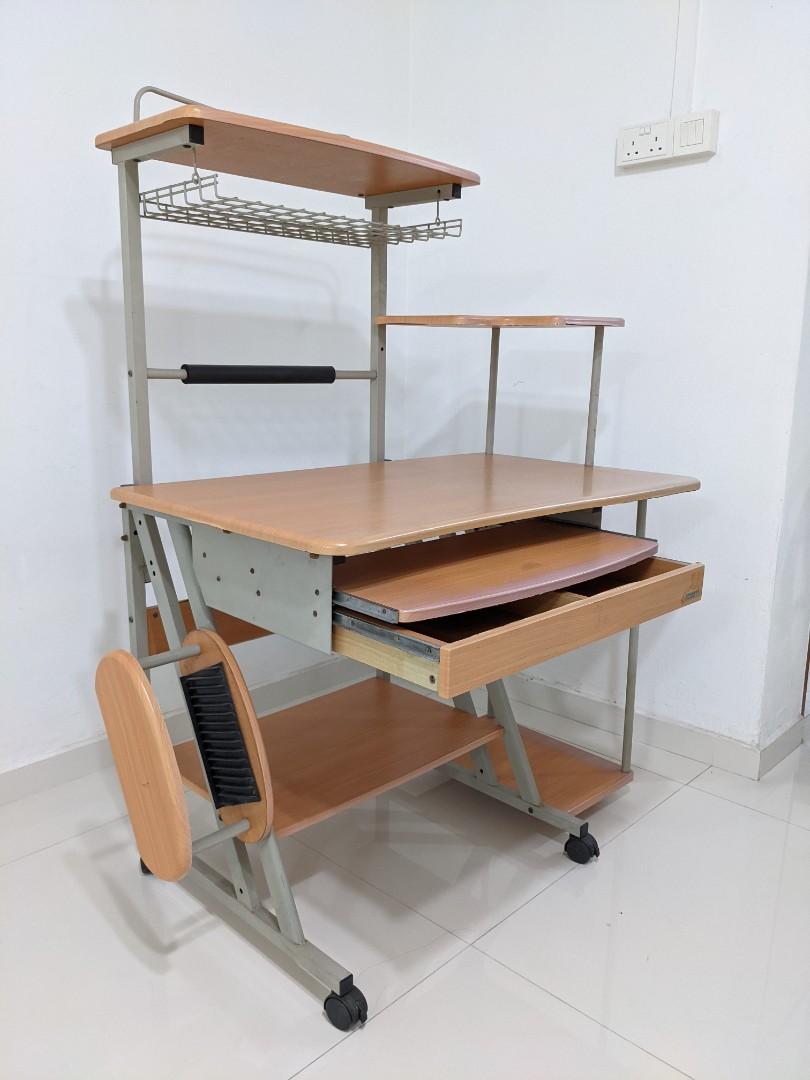 Old School Study Desk, Furniture & Home Living, Furniture, Tables