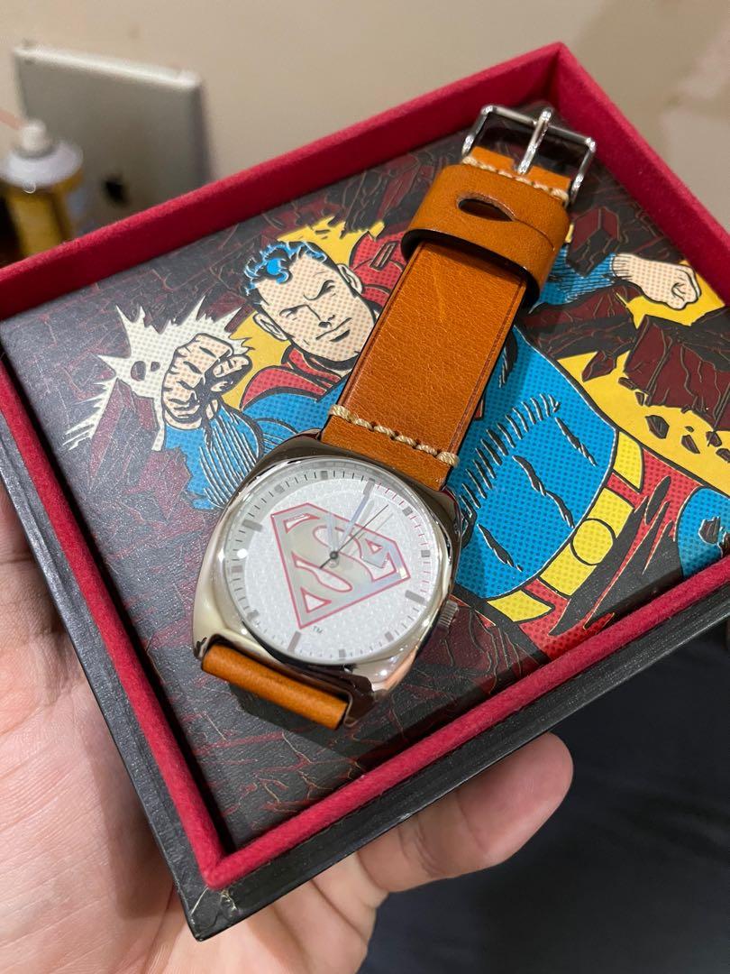 Fossil superman watch sales