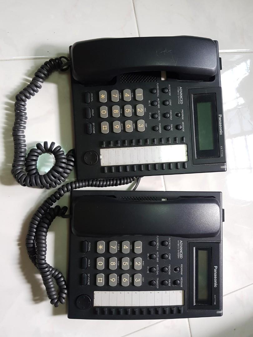 Panasonic phone KX-T7735 & KX-T7730, Computers & Tech, Office ...