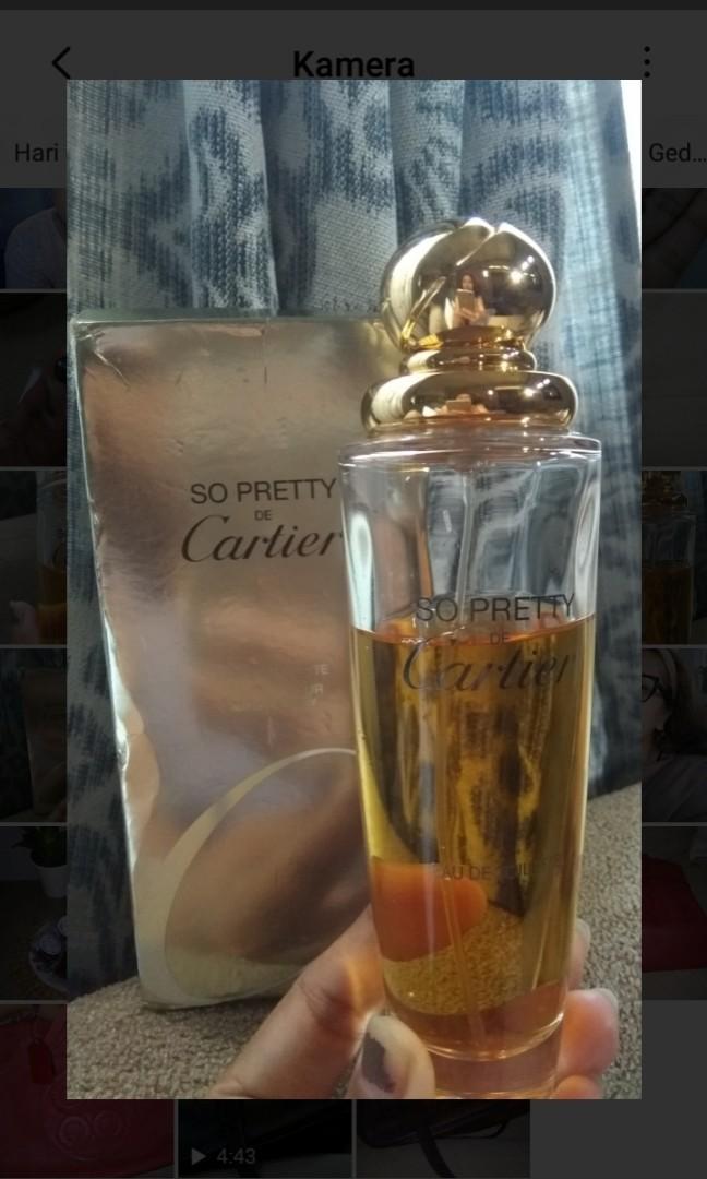 Parfum Cartier so pretty vintage, Kesehatan \u0026 Kecantikan, Parfum, Kuku \u0026  Lainnya di Carousell
