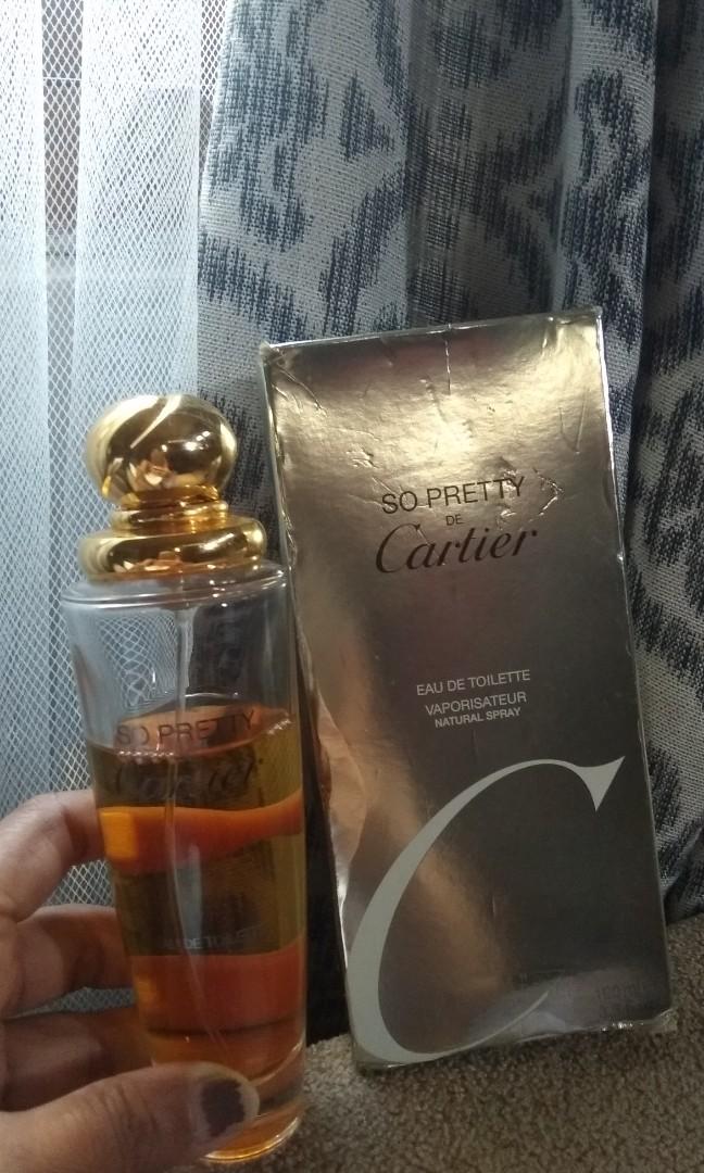 Parfum Cartier so pretty vintage, Kesehatan \u0026 Kecantikan, Parfum, Kuku \u0026  Lainnya di Carousell