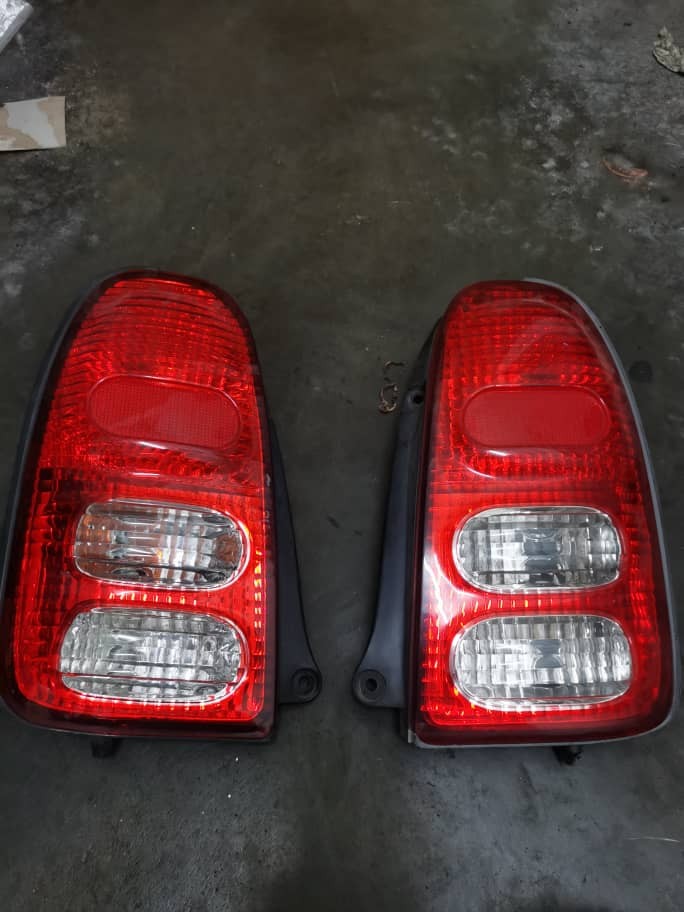 Perodua Kelisa tail light (pair), Auto Accessories on Carousell