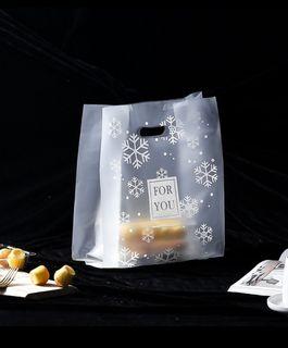 Plastic Carrier bag for cake, muffins, cupcakes, bread, sandwich, logcake