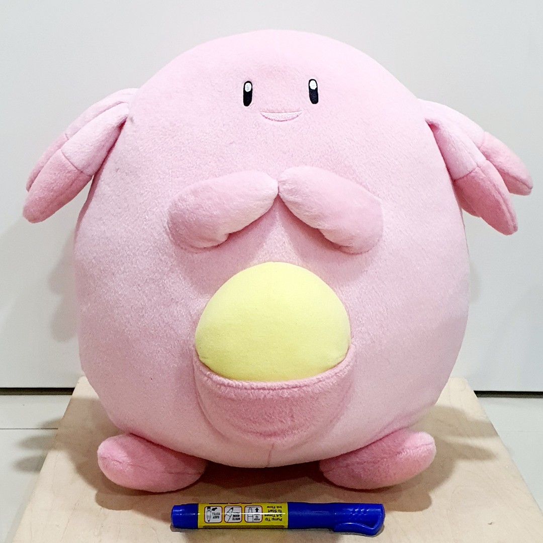 Pokemon Chansey XL Plush 32cm, Hobbies & Toys, Toys & Games on Carousell