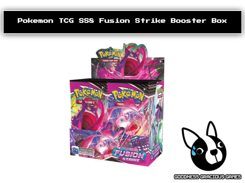 Pokemon Tcg Ss8 Fusion Strike Booster Box Collection 12 11 21 Hobbies Toys Toys Games On Carousell