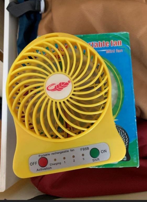 Portable Rechargeable Fan Blazers, Hobbies & Toys, Travel, Travel