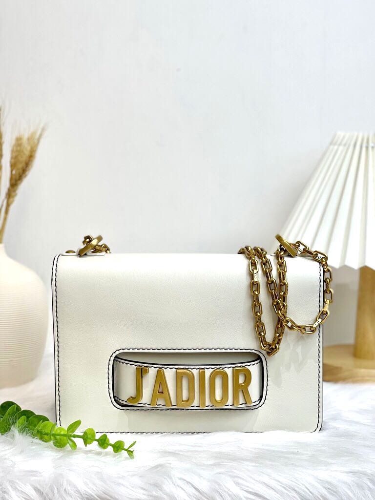Christian Dior Grained Calfskin J'Adior Mini Chain Flap Bag Off