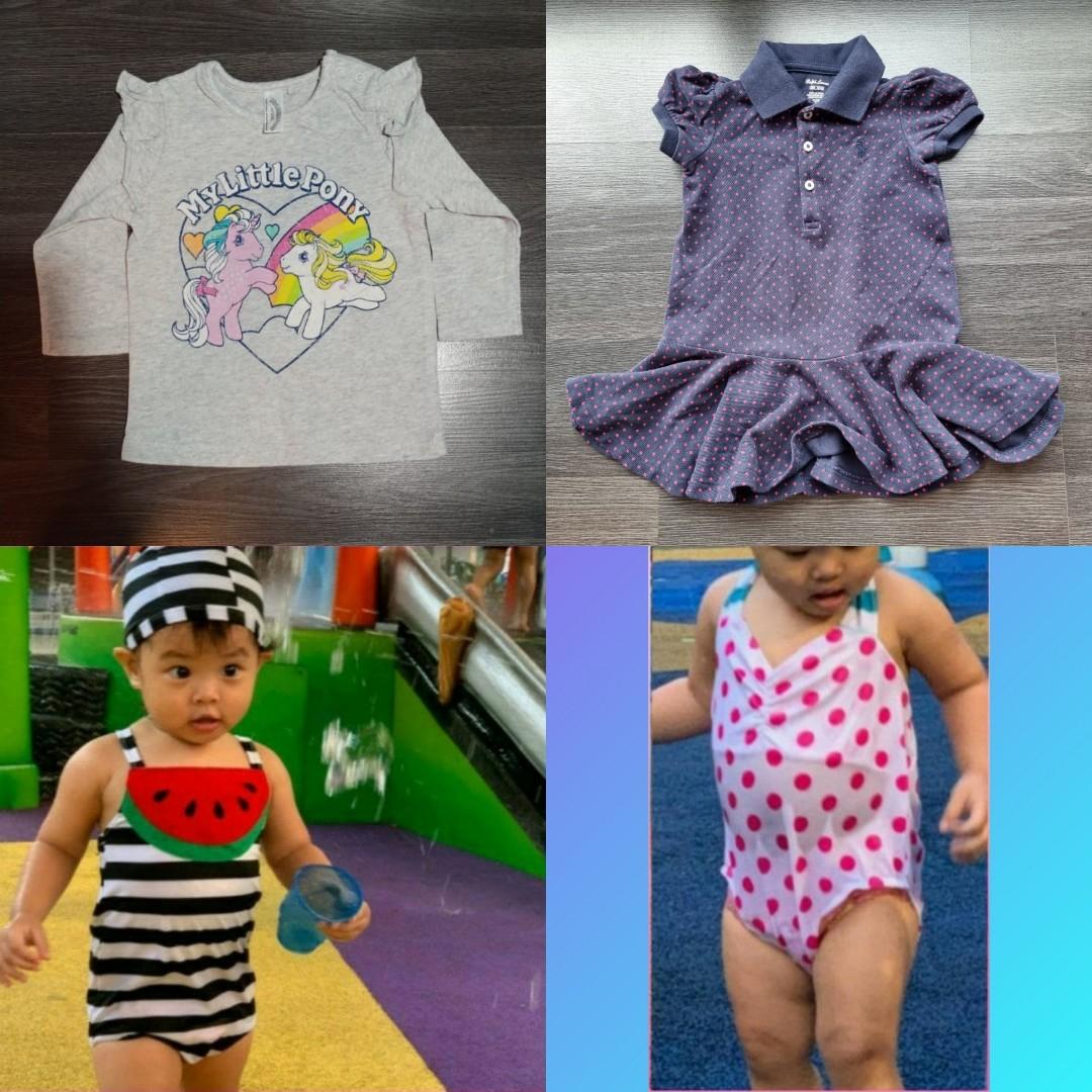 Ralph Lauren My Little Pony Swimwear Kids Toddler Girls Swim Costume