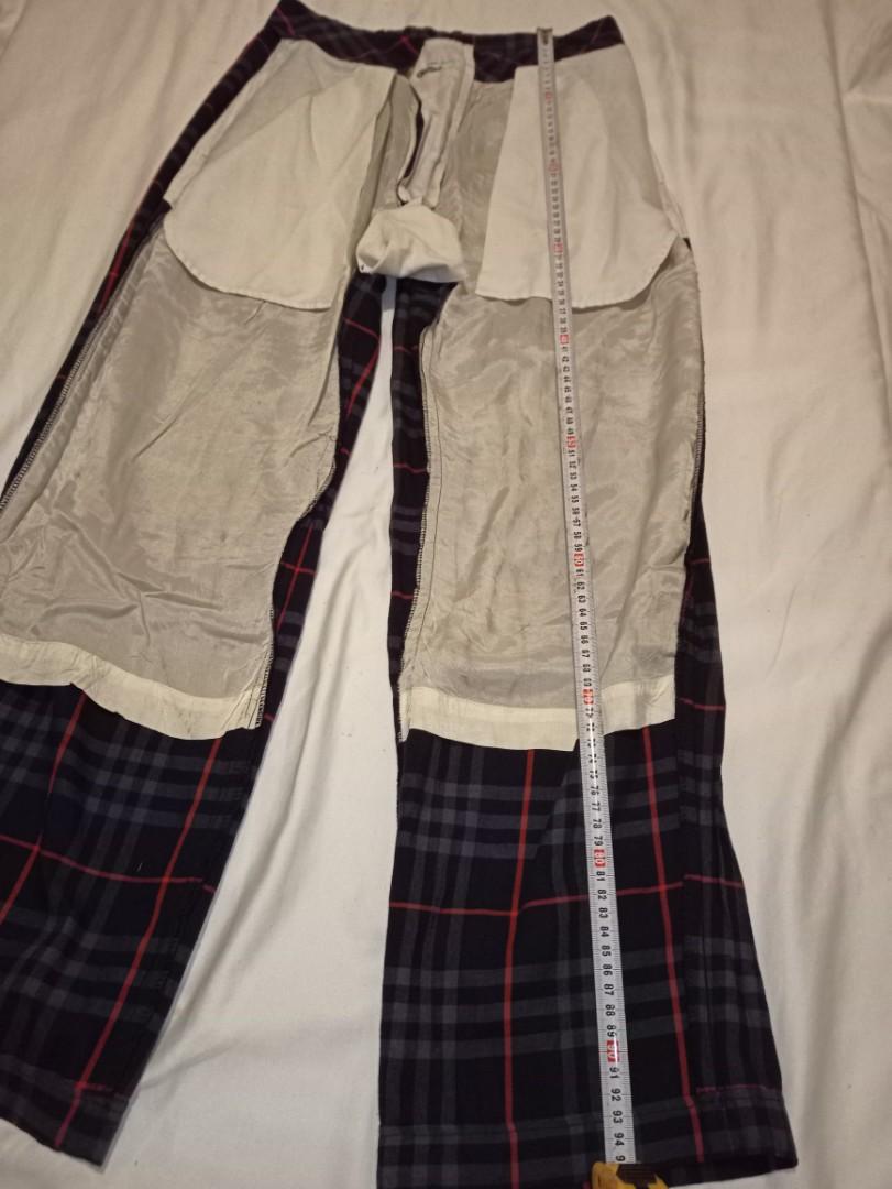 Burberry rare plaid pants Luxury Apparel on Carousell