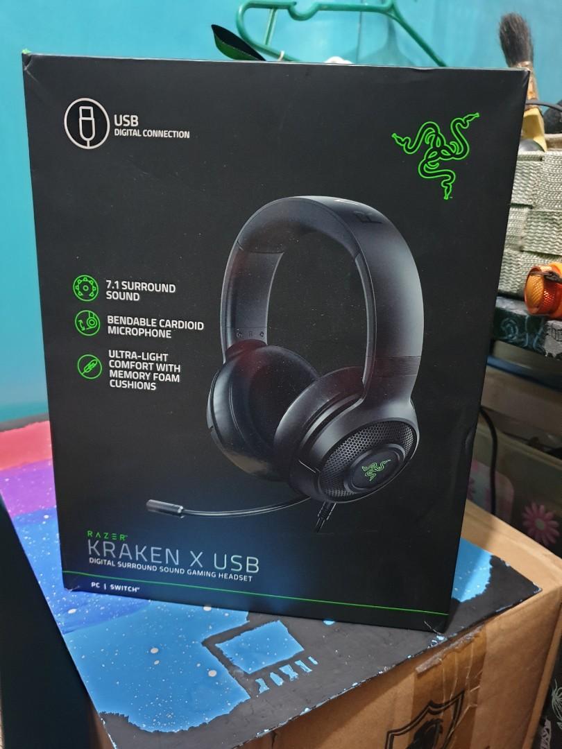 Razer Kraken 7 1 Usb Audio Headphones Headsets On Carousell