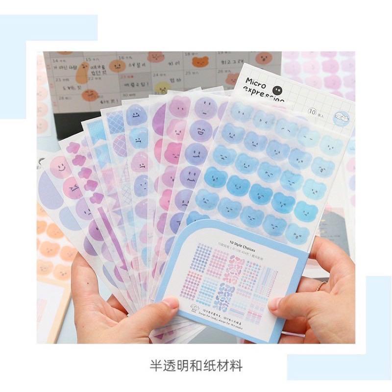 Ready Stock】Micro Expression 10 Style Choices Style❗️Each