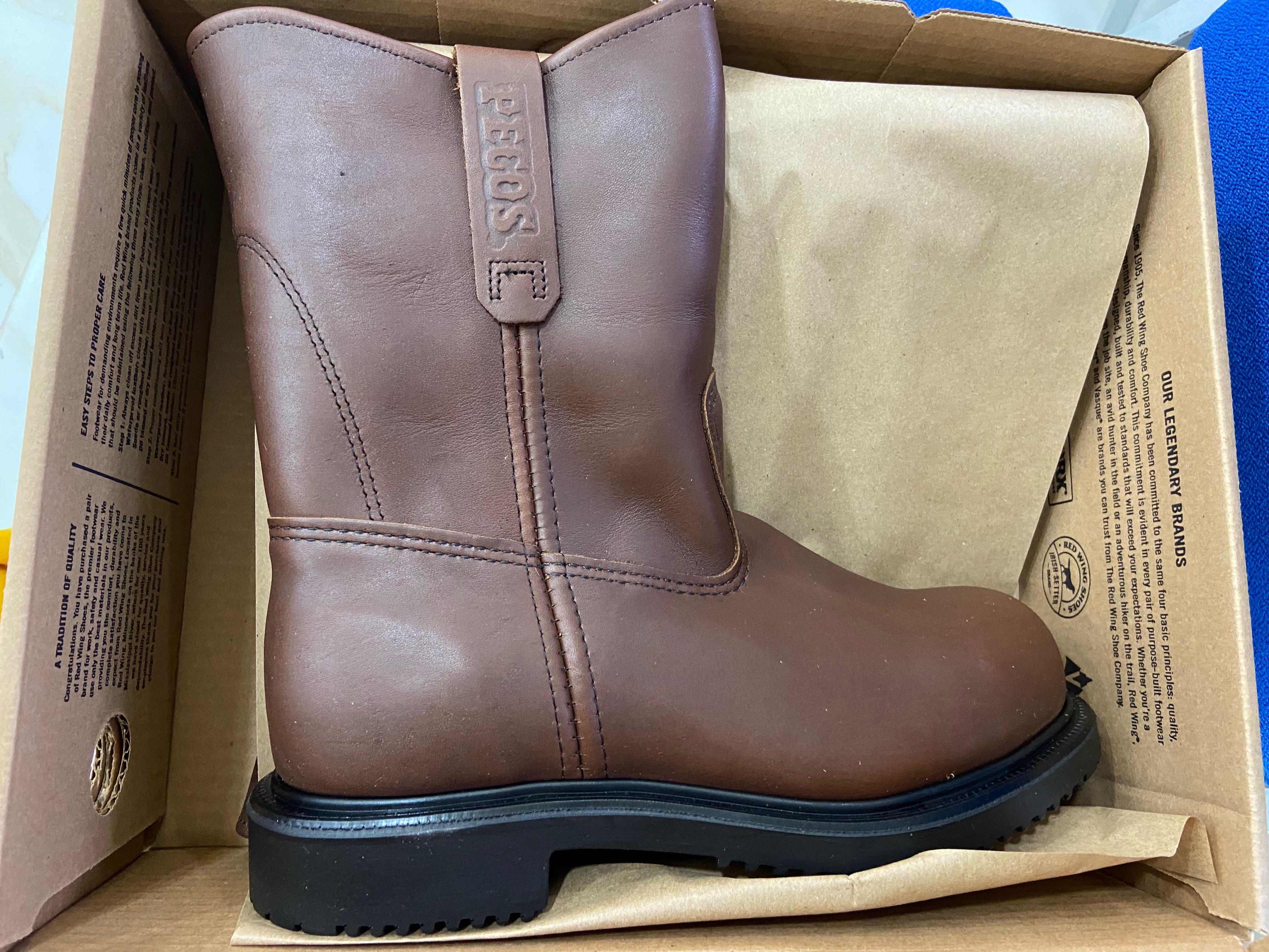 Redwing Safety Boot PECOS 8241, Men's Fashion, Footwear, Boots on Carousell