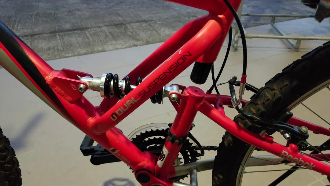Reebok full suspension mountain bike clearance
