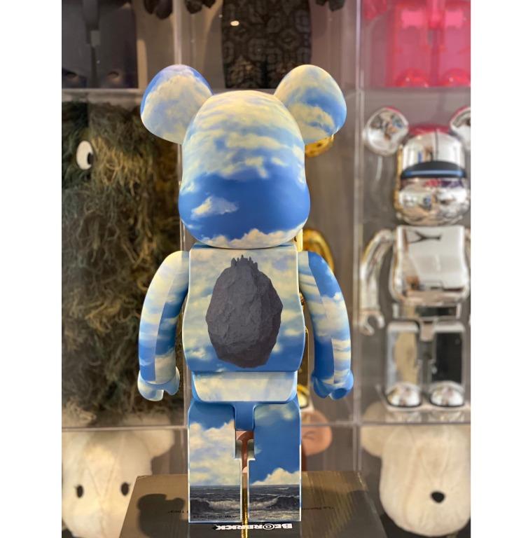 Rene Magritte 1000% Bearbrick, Hobbies & Toys, Collectibles 