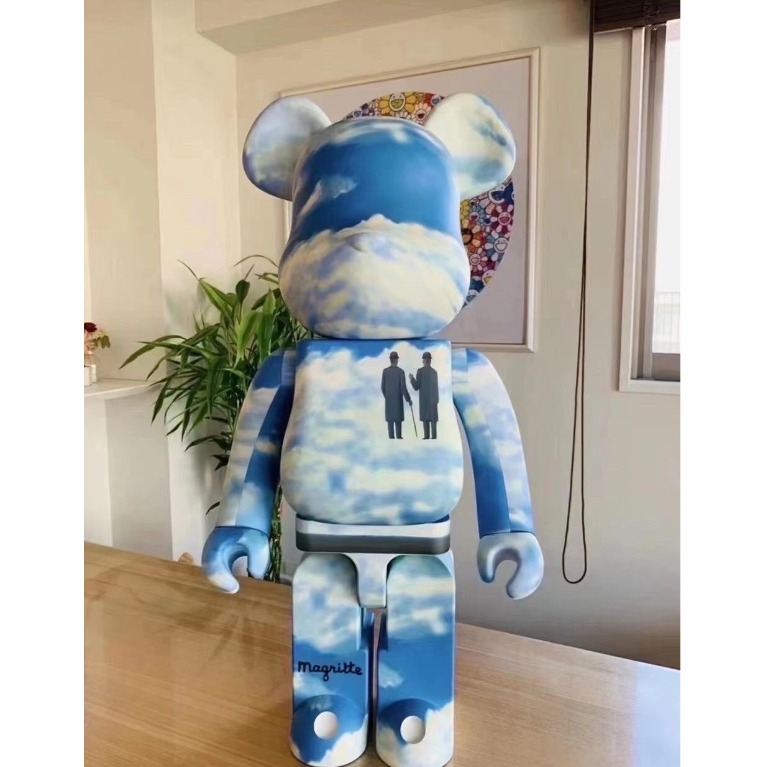 Rene Magritte 1000% Bearbrick, Hobbies & Toys, Collectibles ...