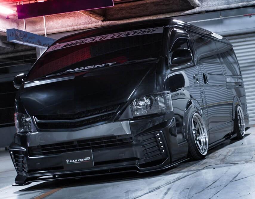 Hiace SAD AGENT CUSTOM WIDEBODY KITS Allroof Cars Other