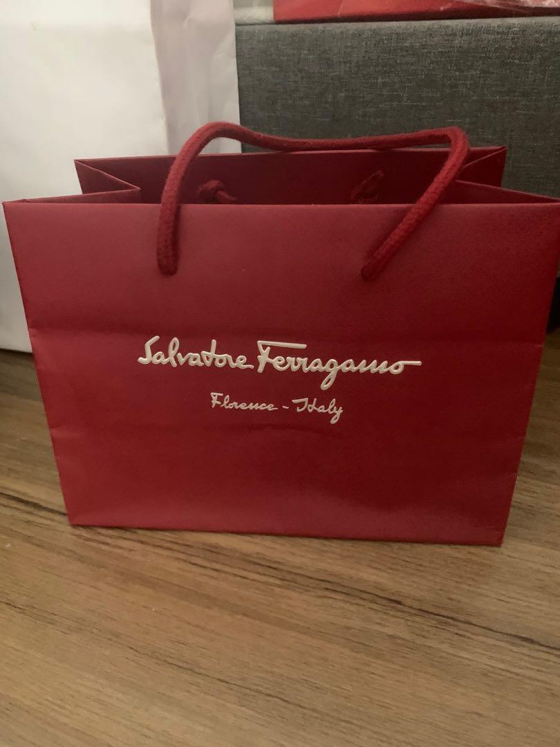 Ferragamo paper top bag