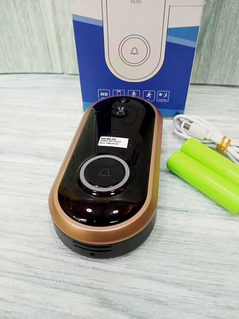 SDETER Smart Wifi Doorbell 1080P HD Connectivity Via App XF IP007G S