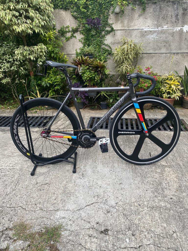 Sepeda fixie road bike top