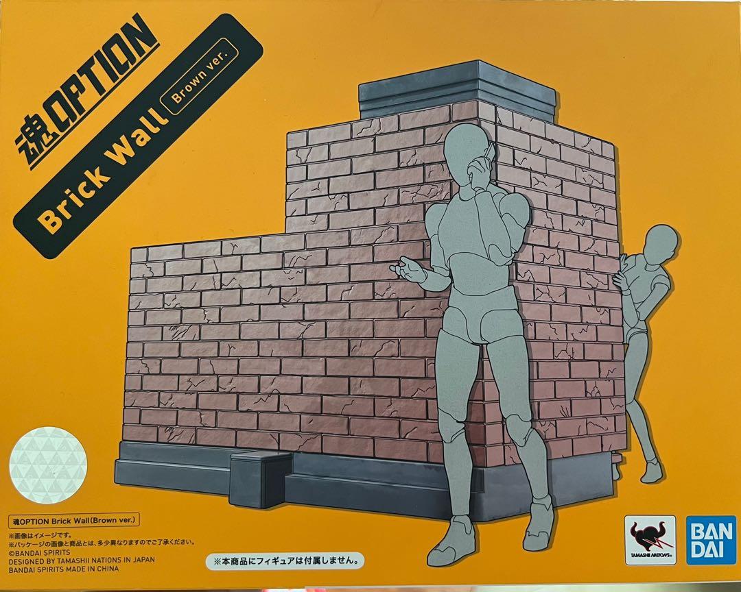 Shf Mezco Mafex Figma 魂option 限定brick Wall 背景磚牆蜘蛛俠柯南 興趣及遊戲 玩具 遊戲類 Carousell