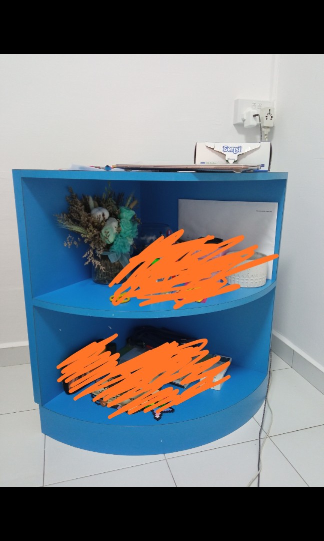 Side table/Corner table/Shelving unit/Small Study desk, Furniture