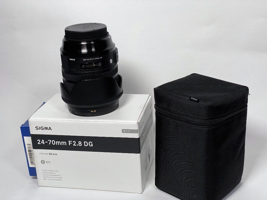 Sigma 24-70mm F2.8 DG OS HSM Art for Canon, 攝影器材, 鏡頭及裝備